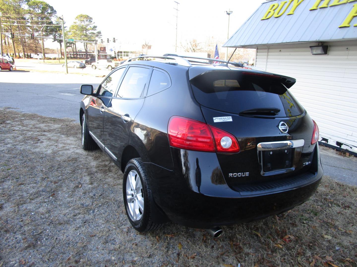 2013 Black Nissan Rogue (JN8AS5MV3DW) , located at 2553 Airline Blvd, Portsmouth, VA, 23701, (757) 488-8331, 36.813889, -76.357597 - Photo#7